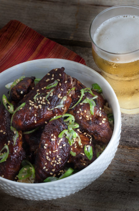 These wings take flight with a tasty combination of flavors.