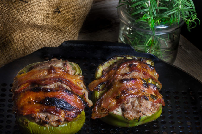 Stuffed Bell Popper recipe This Stuffed Bell Popper pops with flavor!