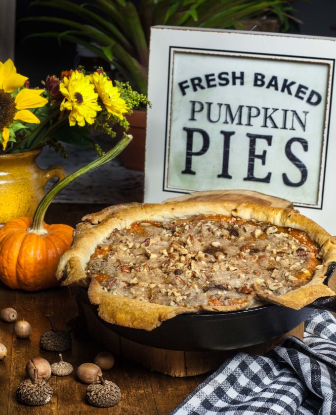 Give this easy Praline Pumpkin Pie a try!