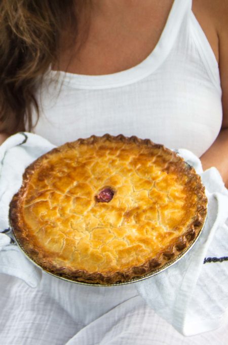 Cherry pie served up. Cherry Pie is served!