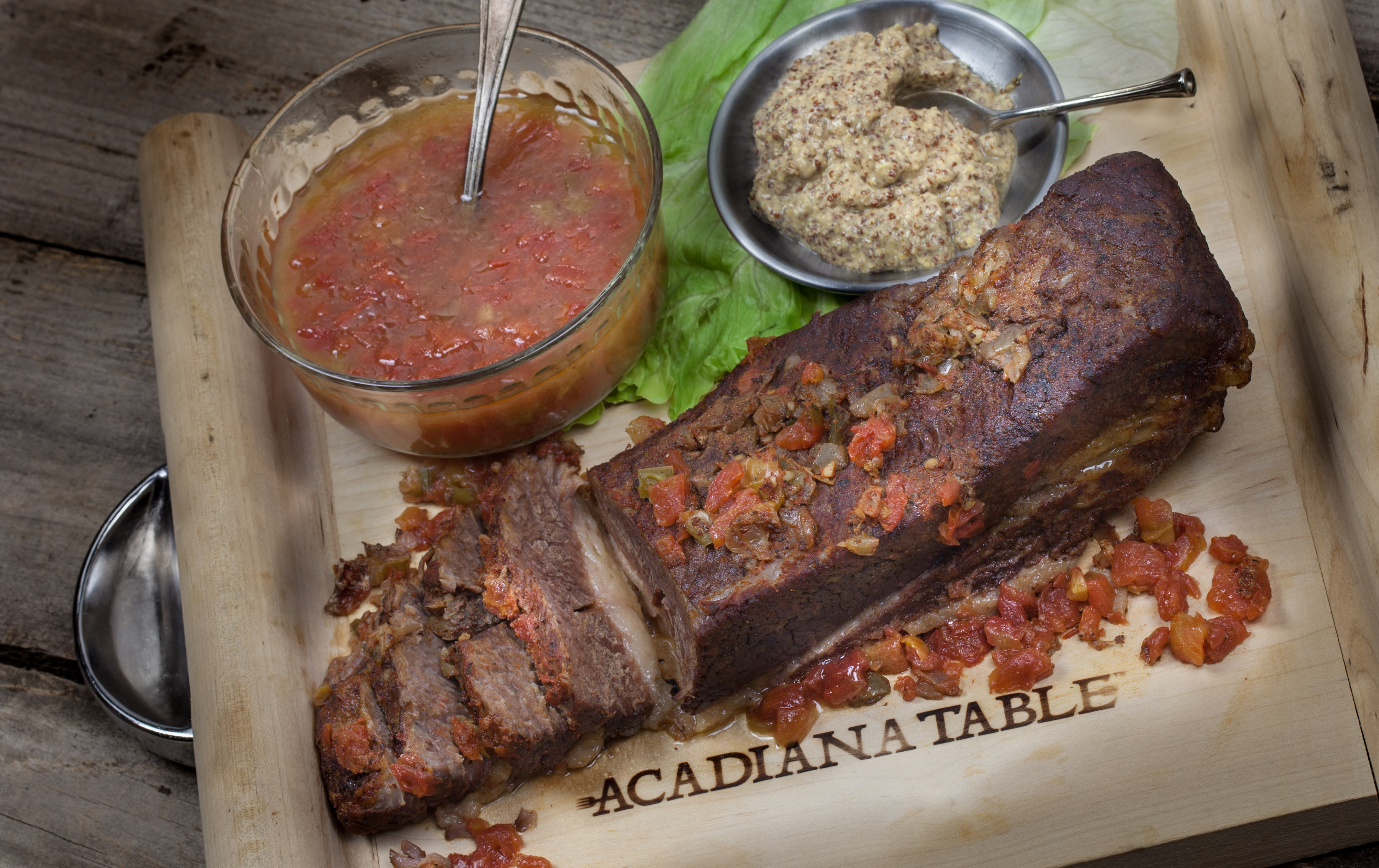 This BeerBraised Stuffed Brisket features a long roast bathed in beer.
