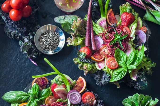 Farmers Market Salad. Light, delicious, and healthy are the perfect words to describe this Farmers Market Salad.