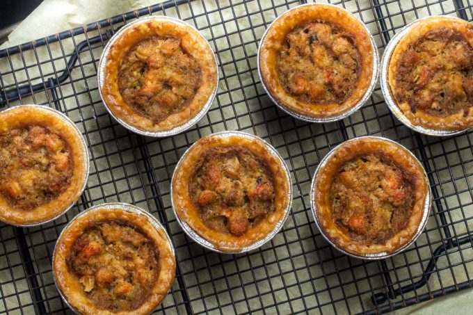 Flaky and filled with spicy crawfish, these Mini Crawfish Pies are a taste of Cajun culture.