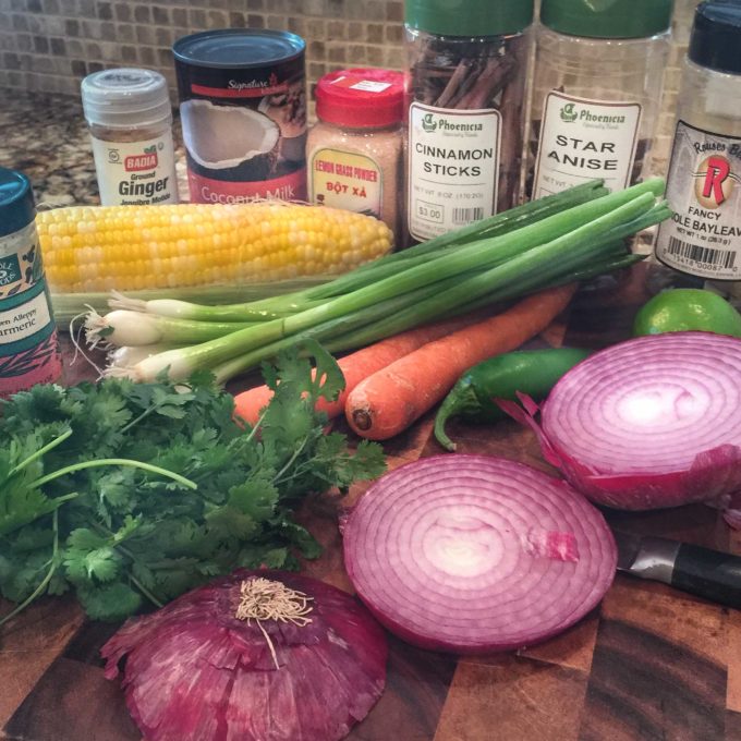 Pork Curry uses both Cajun and Asian ingredients.