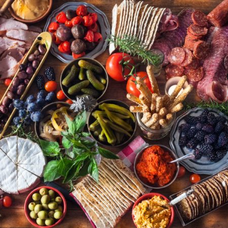 Creative and convenient, my Charcuterie Board makes having a party fun again.  (All photos credit: George Graham)