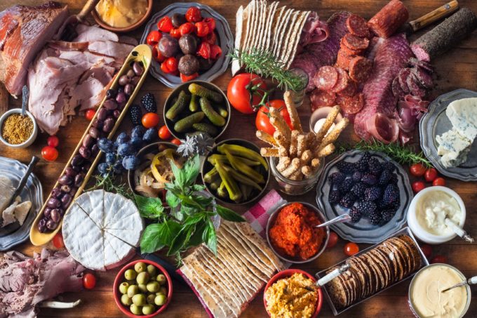 Creative and convenient, my Charcuterie Board makes having a party fun again. (All photos credit: George Graham)