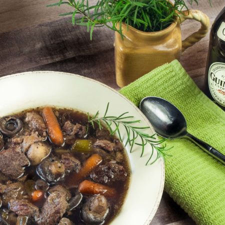 The depth of flavor comes from beef simmered in beer thickened with dark Cajun roux. (All photos credit: George Graham)