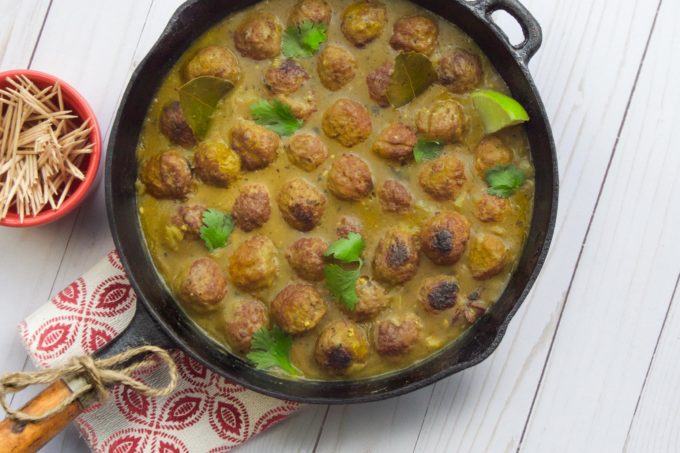 Asian spices infuse these meatballs for a unique party dish. (All photos credit: George Graham)