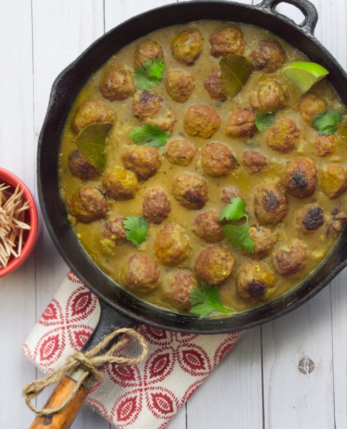 Roll out this Curried Meatballs Skillet for your next party.
