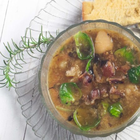 Potato and Brussels Soup