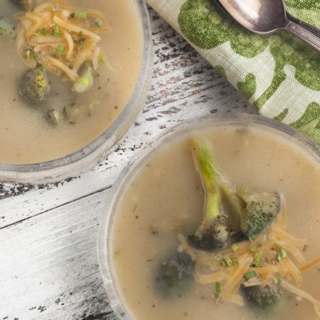 Comforting and cozy—Potato and Broccoli Soup. (All photos credit: George Graham)