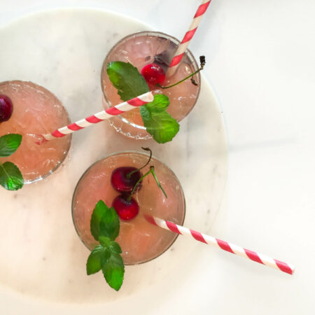 This pyrotechnical cocktail is sure to get your 4th of July started. (All photos credit: George Graham)