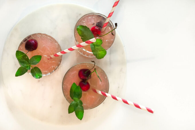 This pyrotechnical cocktail is sure to get your 4th of July started. (All photos credit: George Graham)