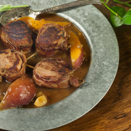 Pork Mignons with Pears