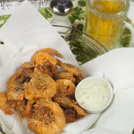 Crispy softshell shrimp: there's nothing better! (All photos credit: George Graham)