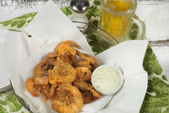 Crispy softshell shrimp: there's nothing better! (All photos credit: George Graham)