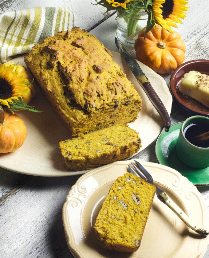 A delicious fall breakfast bread.