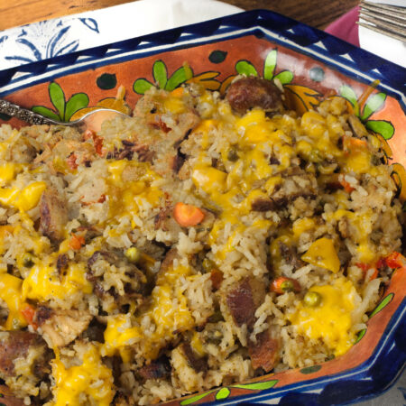 This delicious Pork and Rice Casserole is easy. (All photos credit: George Graham)