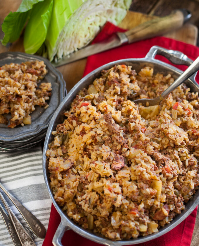 This Cajun Cabbage Casserole will become a recipe favorite.